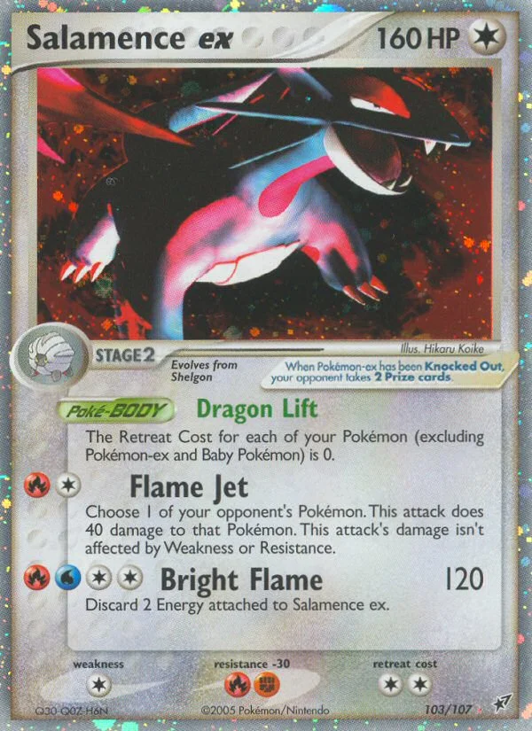 Salamence ex · Deoxys