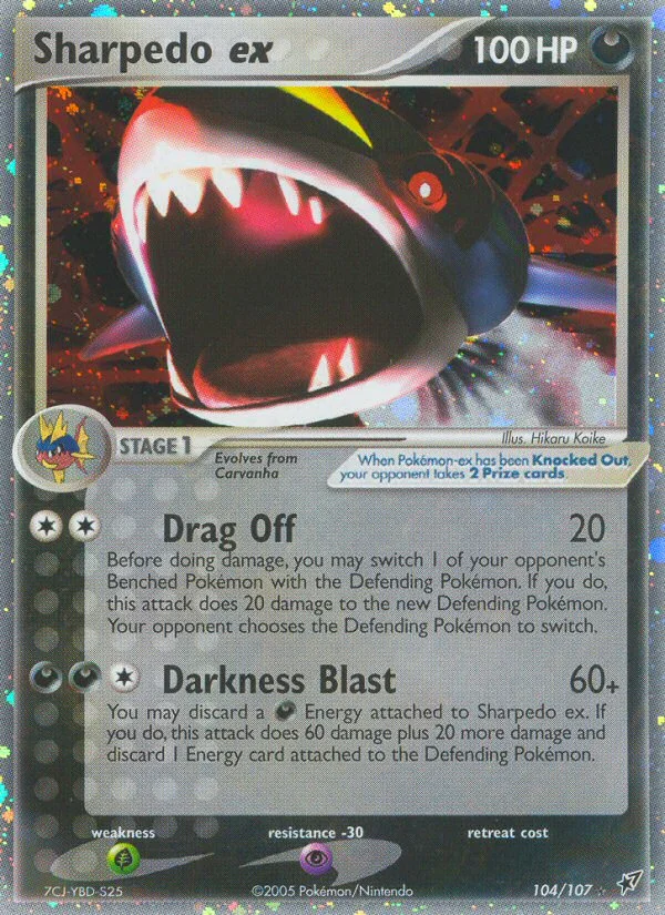 Sharpedo ex · Deoxys