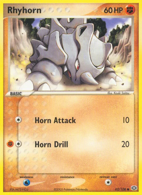 Rhyhorn · Emerald