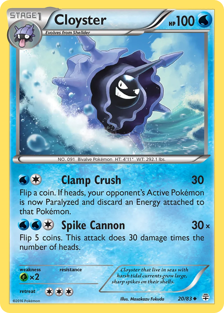Cloyster · Generations