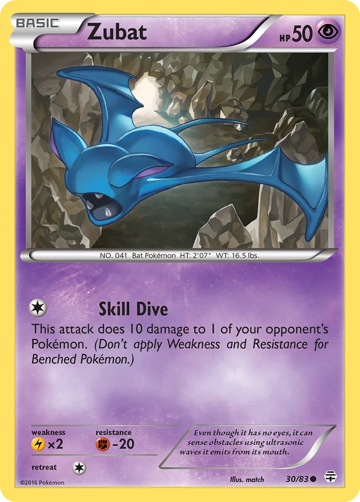Zubat · Generations