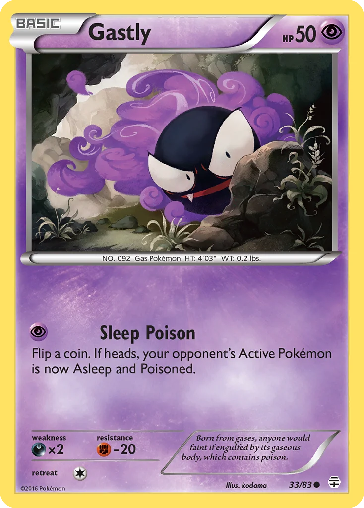 Gastly · Generations