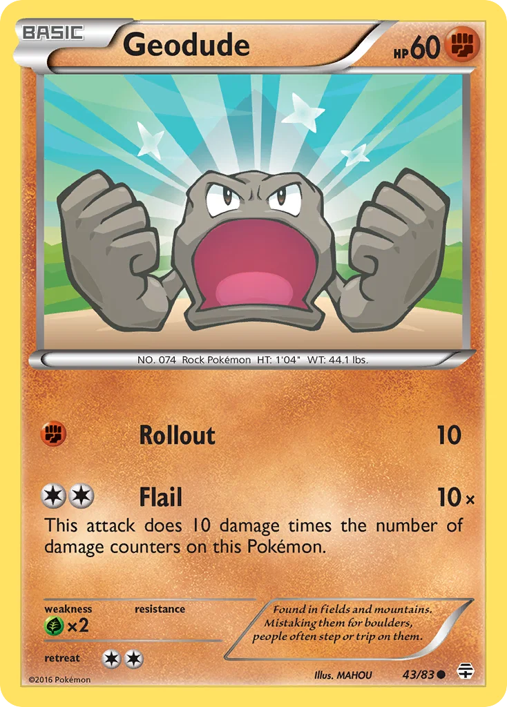 Geodude · Generations