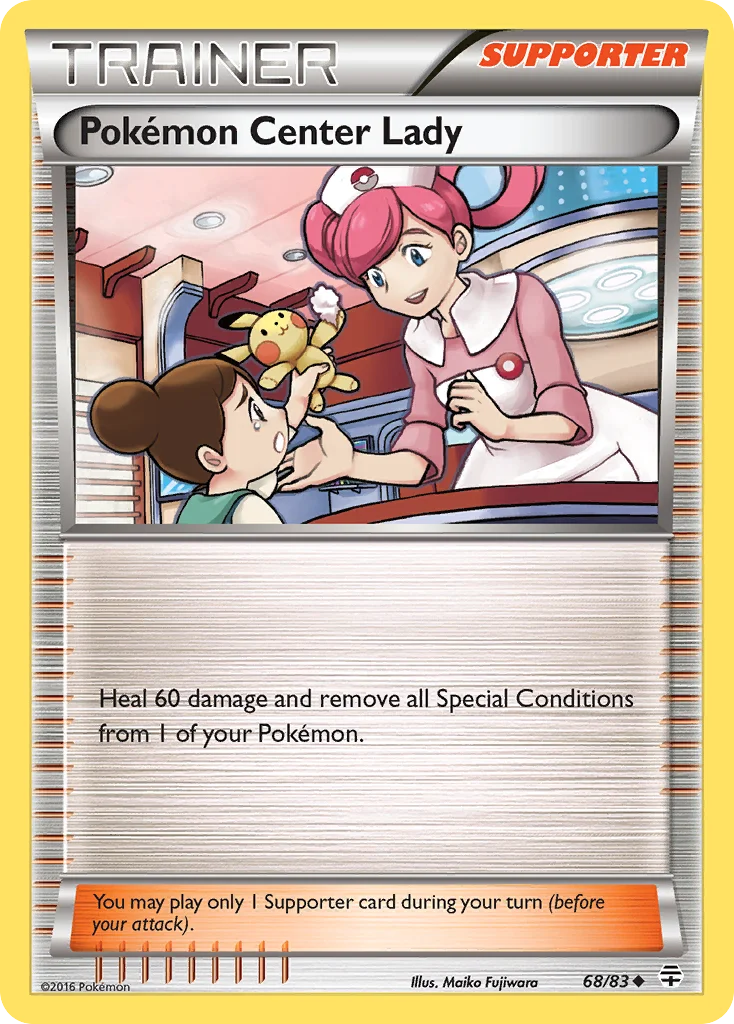Pokémon Center Lady · Generations