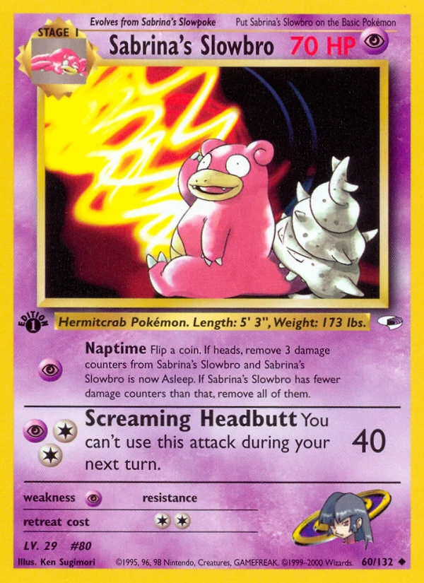 Sabrina's Slowbro · Gym Heroes