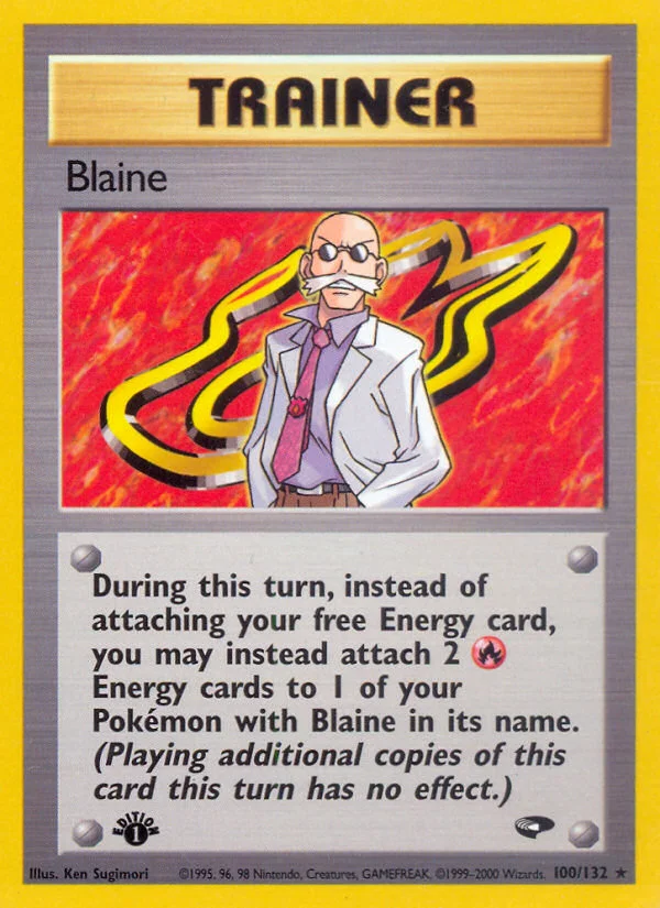 Blaine · Gym Challenge
