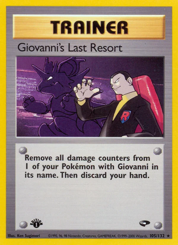 Giovanni's Last Resort · Gym Challenge