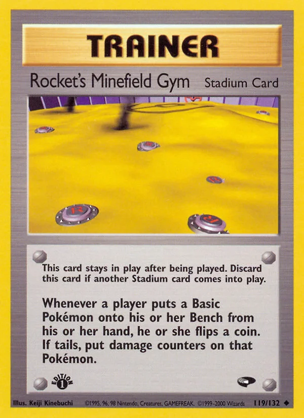 Rocket's Minefield Gym · Gym Challenge