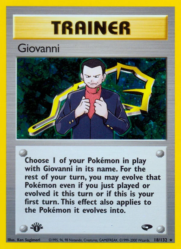 Giovanni · Gym Challenge
