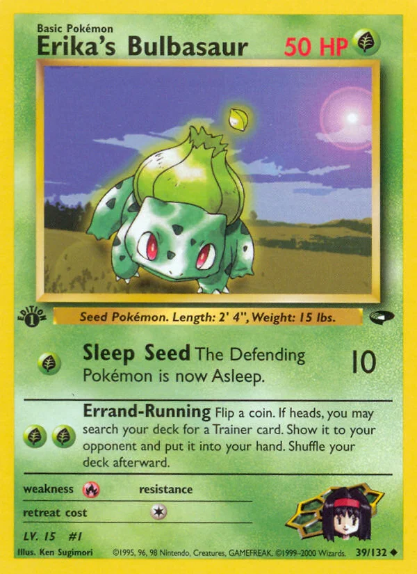 Erika's Bulbasaur · Gym Challenge