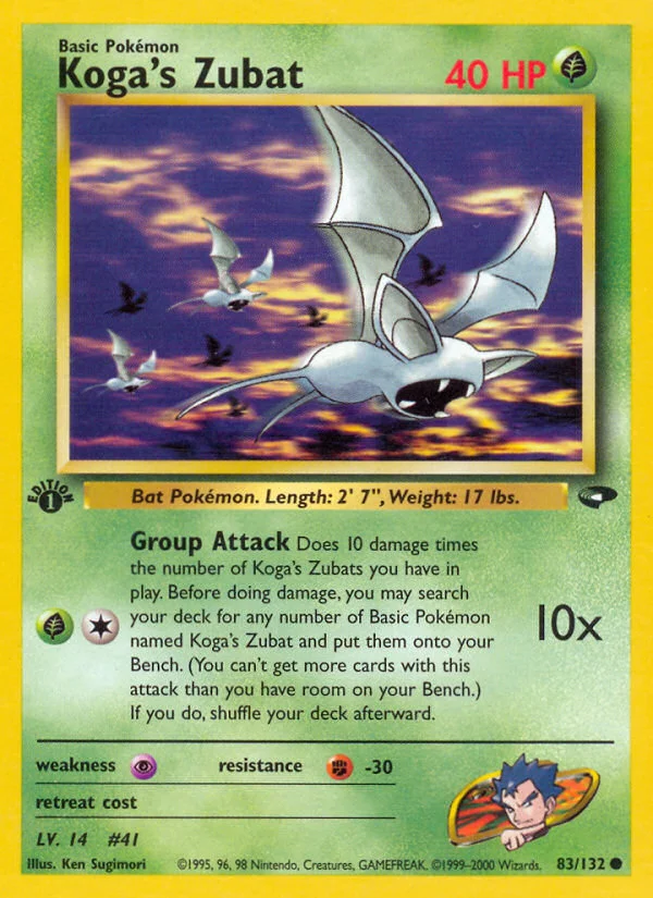Koga's Zubat · Gym Challenge