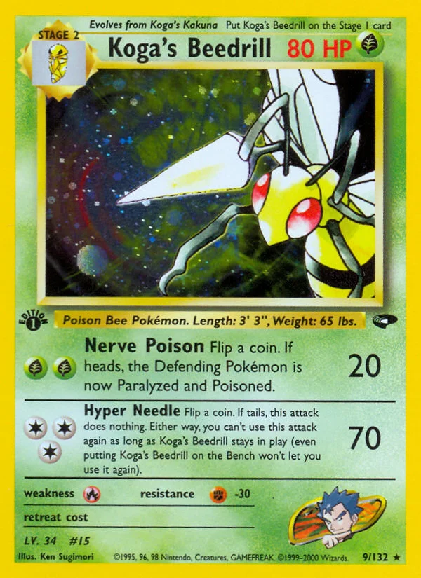 Koga's Beedrill · Gym Challenge