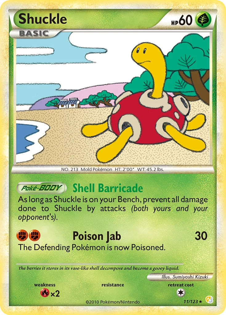 Shuckle · HeartGold & SoulSilver
