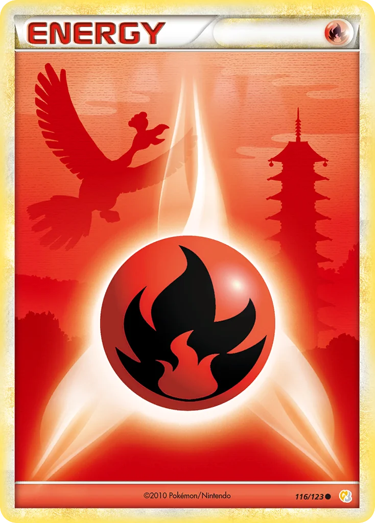 Fire Energy · HeartGold & SoulSilver