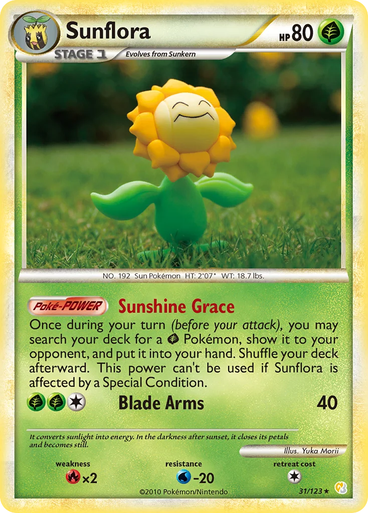 Sunflora · HeartGold & SoulSilver