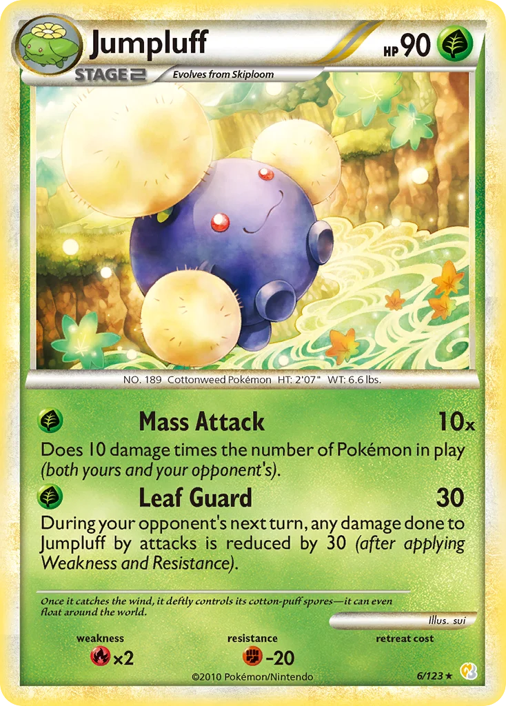 Jumpluff · HeartGold & SoulSilver