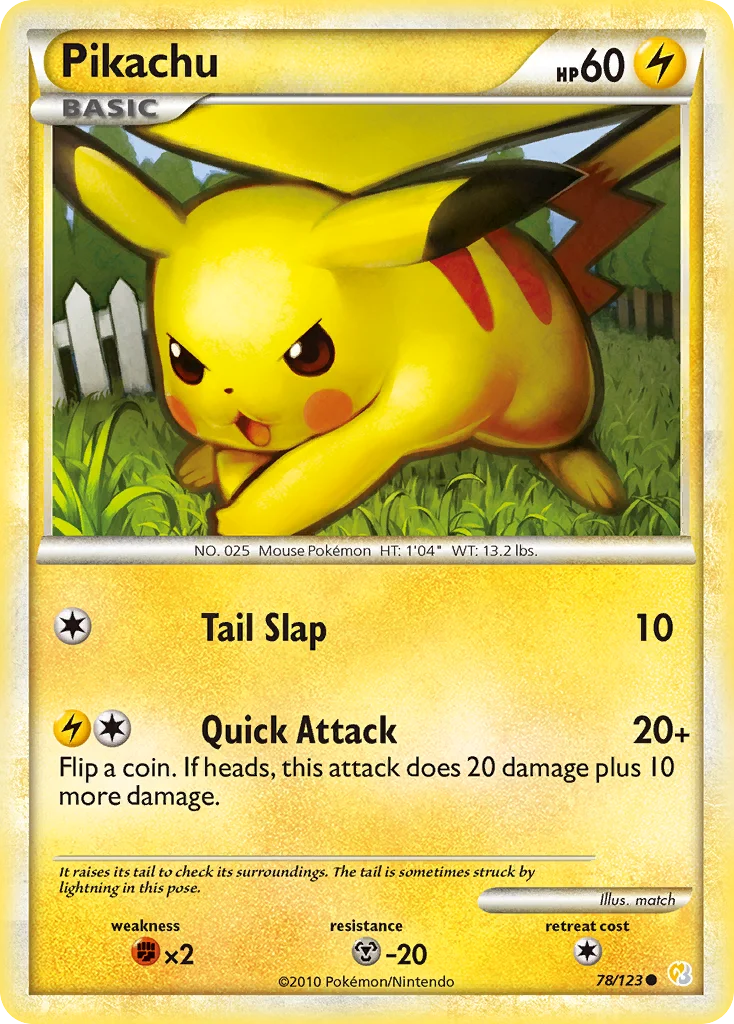 Pikachu · HeartGold & SoulSilver