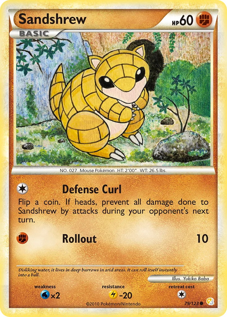 Sandshrew · HeartGold & SoulSilver