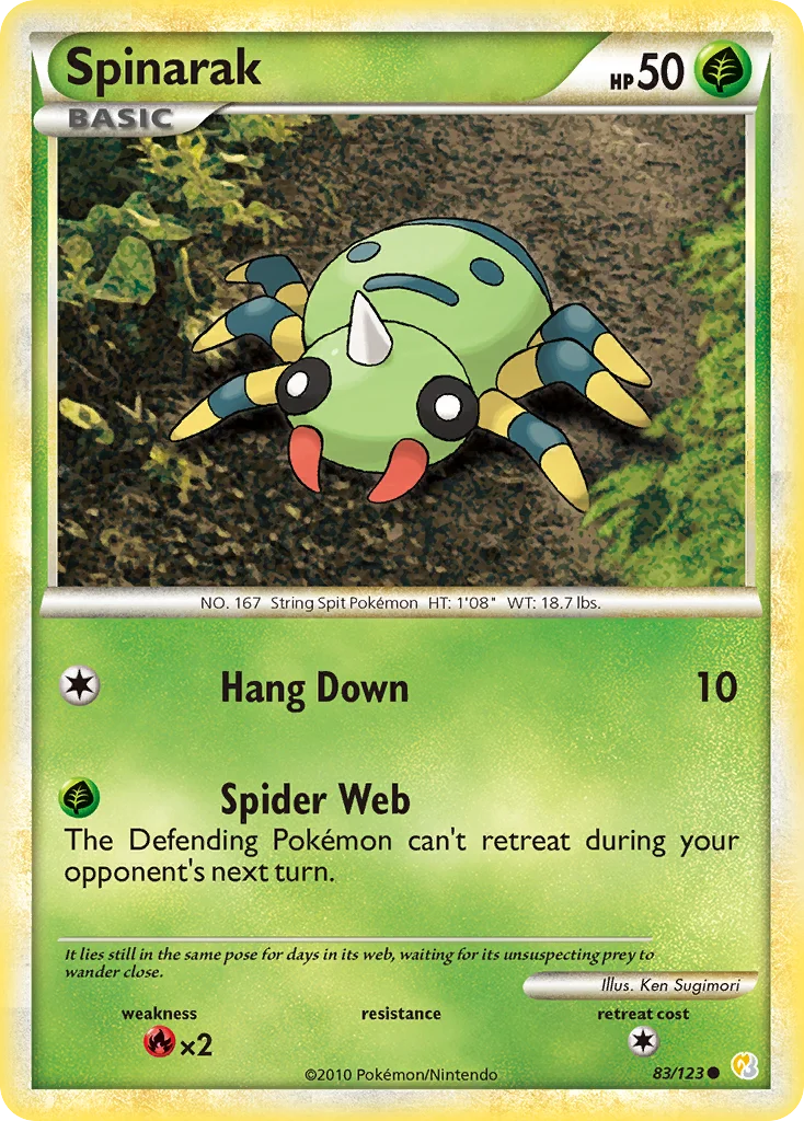 Spinarak · HeartGold & SoulSilver