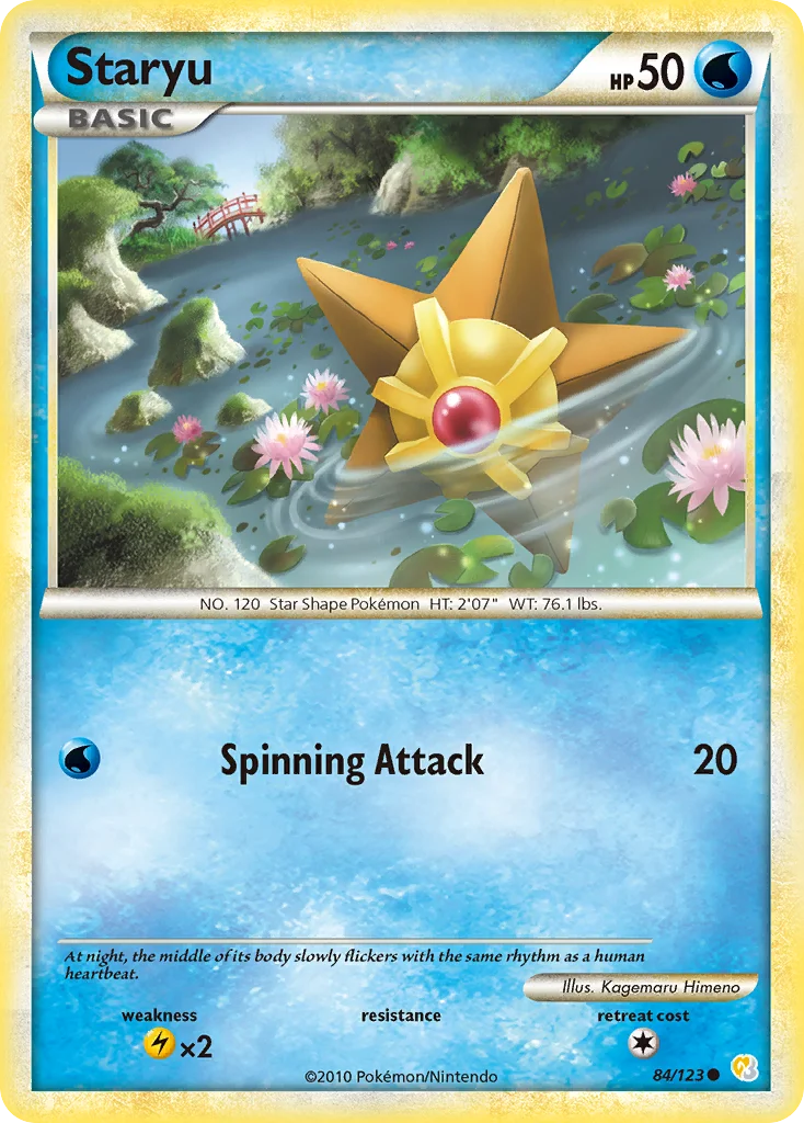 Staryu · HeartGold & SoulSilver