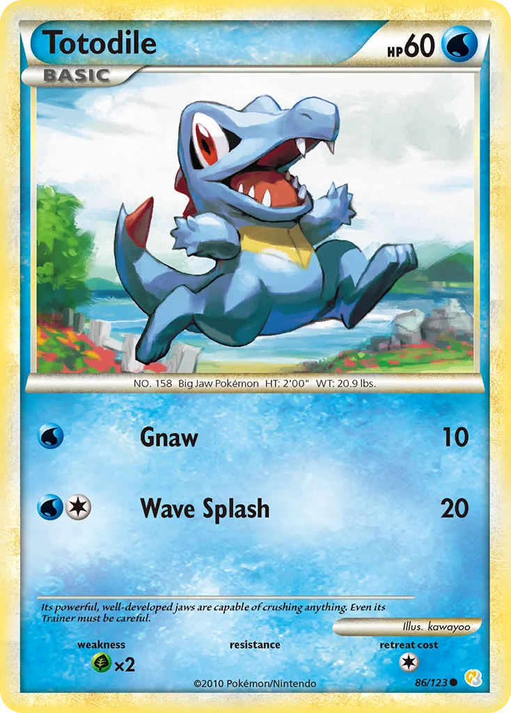 Totodile · HeartGold & SoulSilver