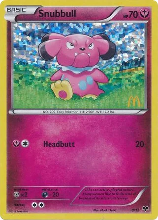 Snubbull · McDonald's Collection 2014