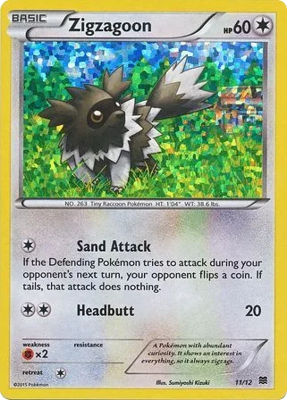 Zigzagoon · McDonald's Collection 2015