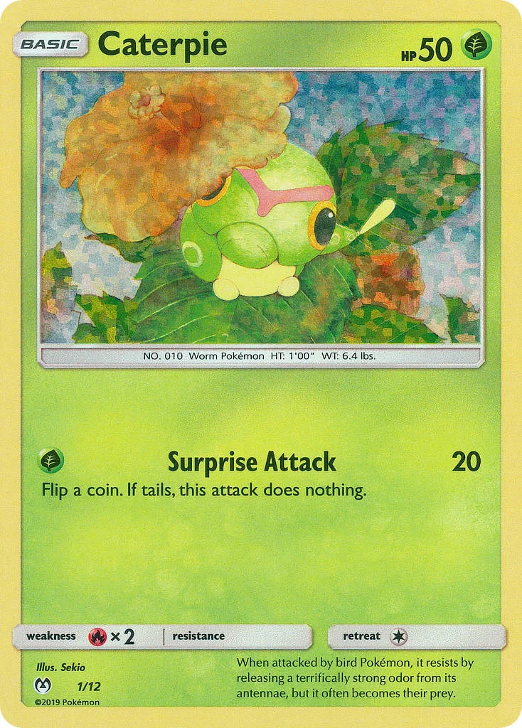 Caterpie · McDonald's Collection 2019