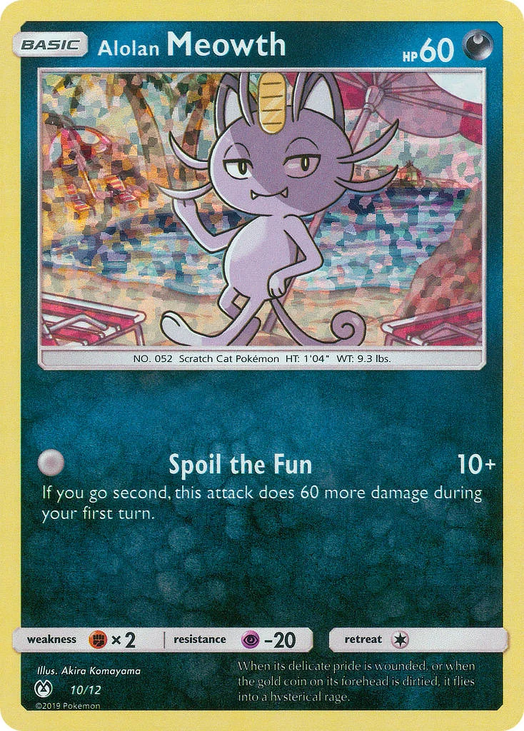 Alolan Meowth · McDonald's Collection 2019