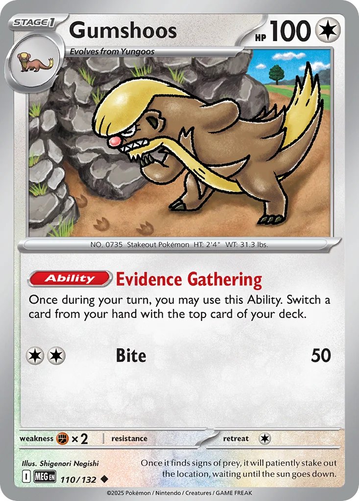 Gumshoos · Mega Evolution