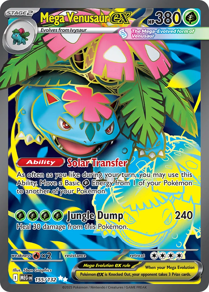Mega Venusaur ex · Mega Evolution