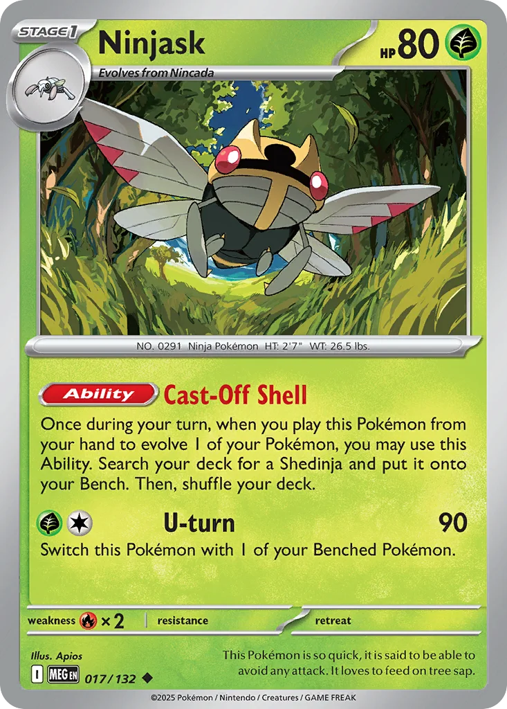 Ninjask · Mega Evolution