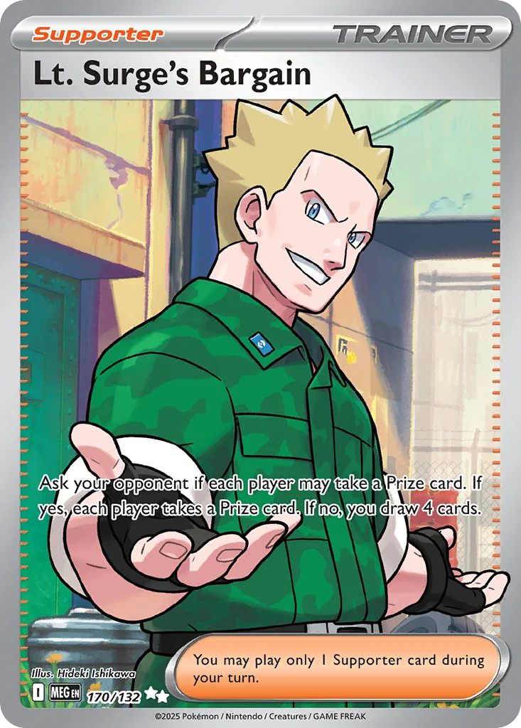 Lt. Surge's Bargain · Mega Evolution
