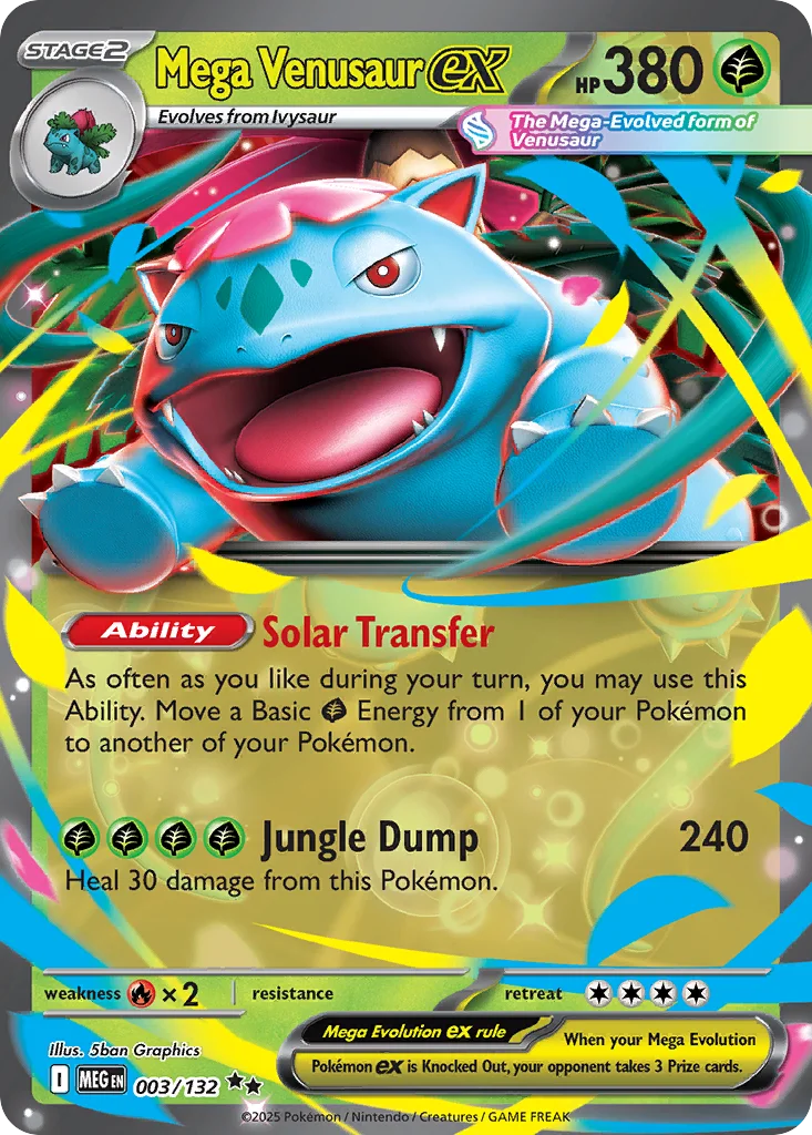 Mega Venusaur ex · Mega Evolution