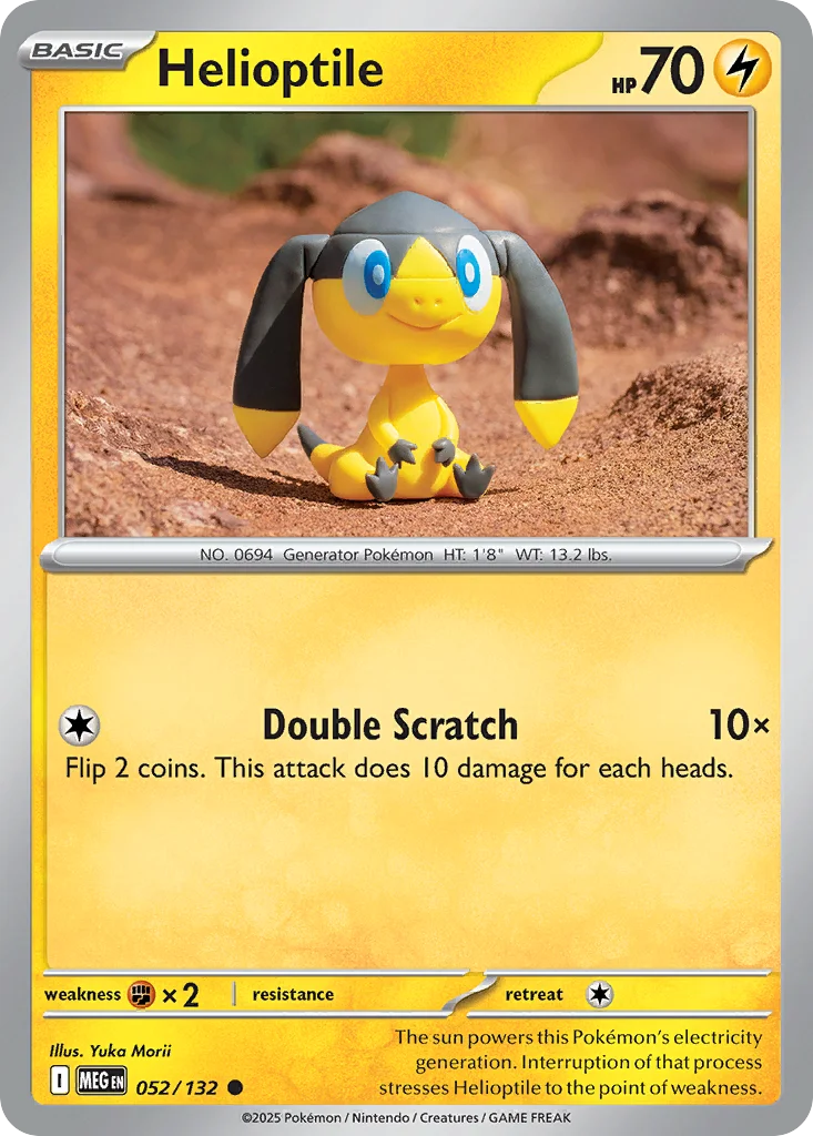 Helioptile · Mega Evolution