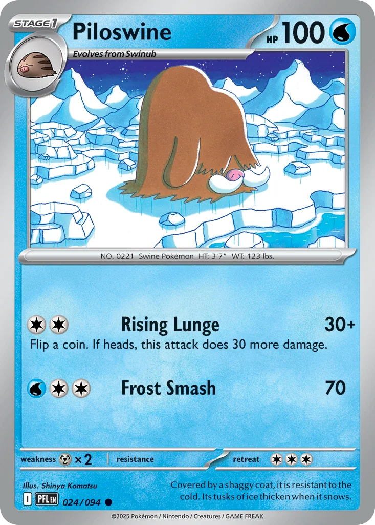 Piloswine · Phantasmal Flames