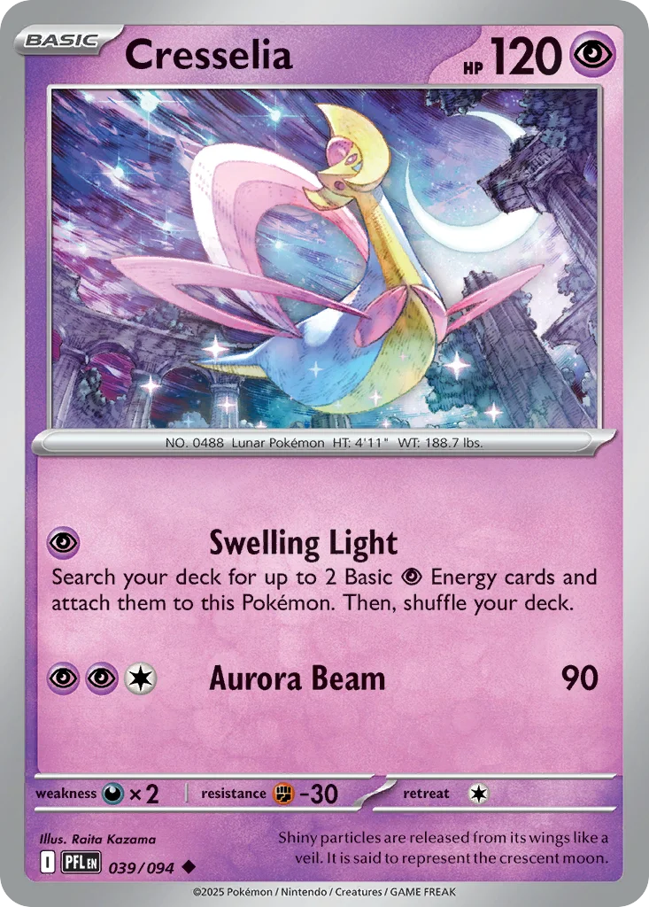 Cresselia · Phantasmal Flames