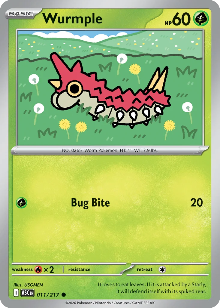 Wurmple · Ascended Heroes