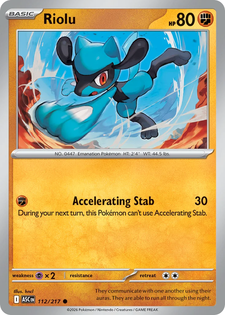 Riolu · Ascended Heroes