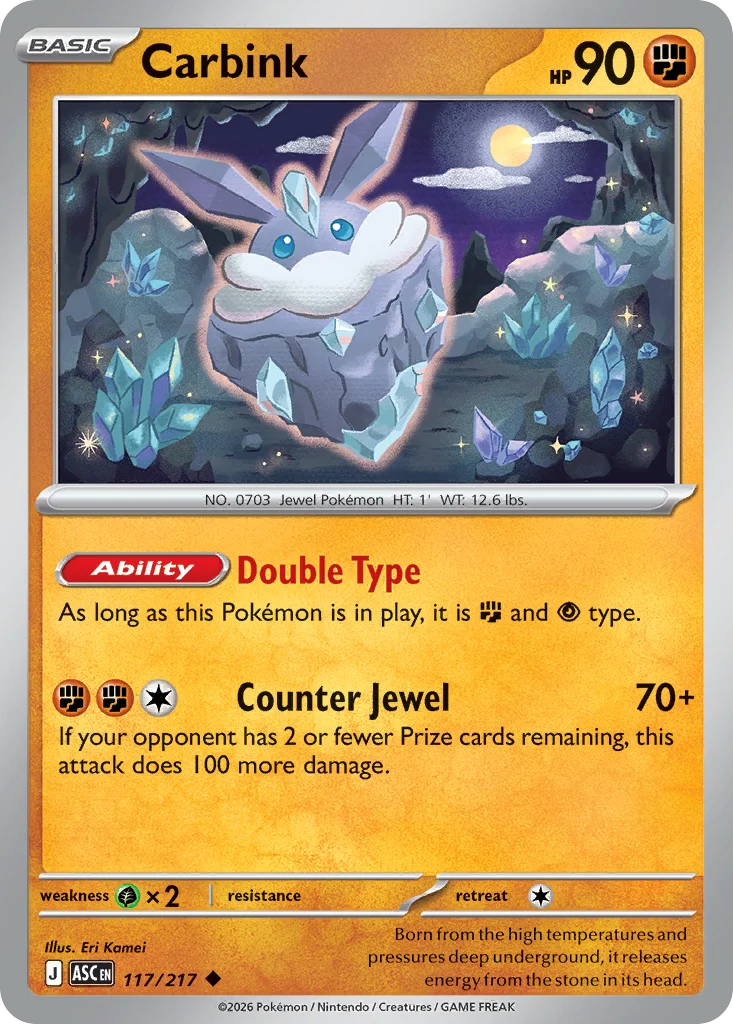 Carbink · Ascended Heroes