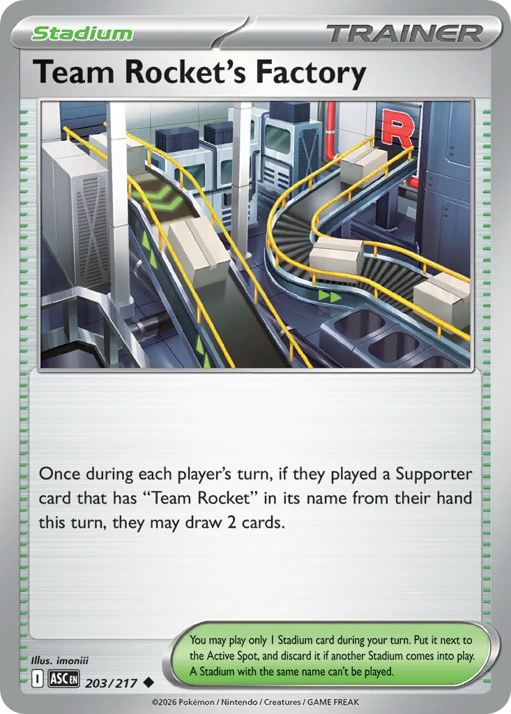Team Rocket's Factory · Ascended Heroes
