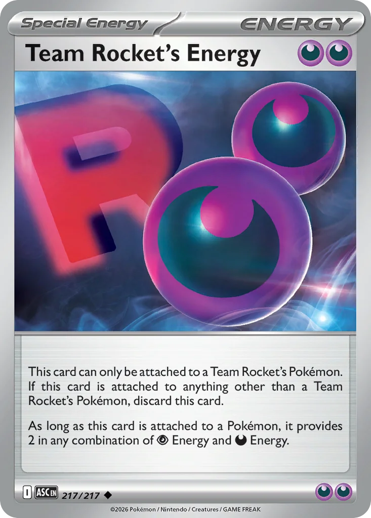 Team Rocket's Energy · Ascended Heroes