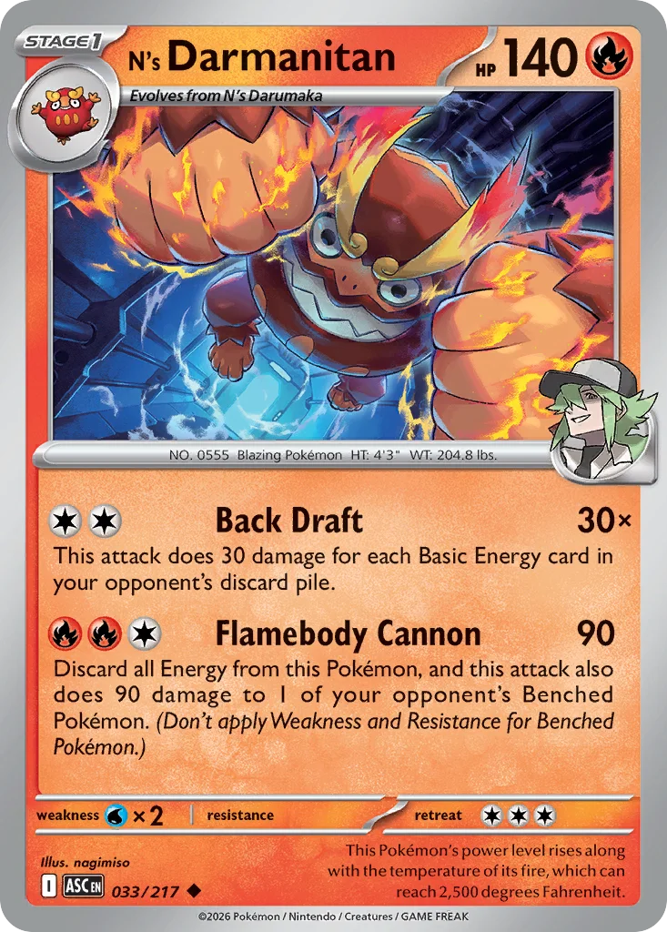 N's Darmanitan · Ascended Heroes