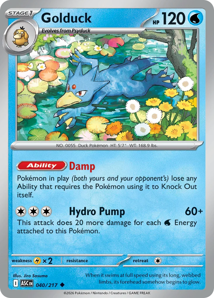 Golduck · Ascended Heroes
