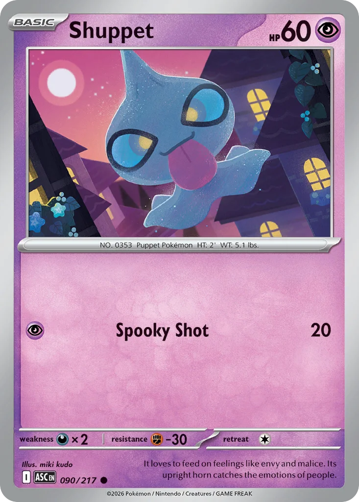 Shuppet · Ascended Heroes