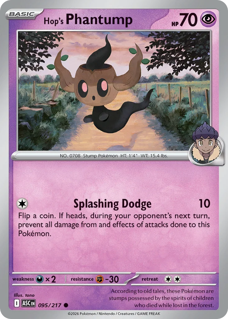 Hop's Phantump · Ascended Heroes