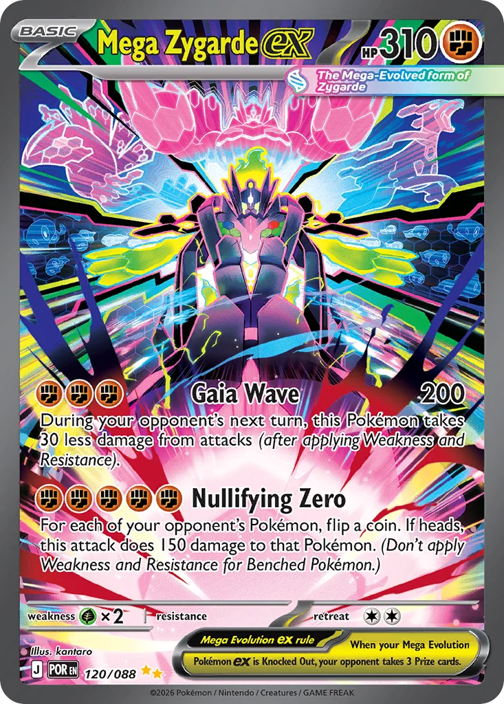 Mega Zygarde ex · Perfect Order