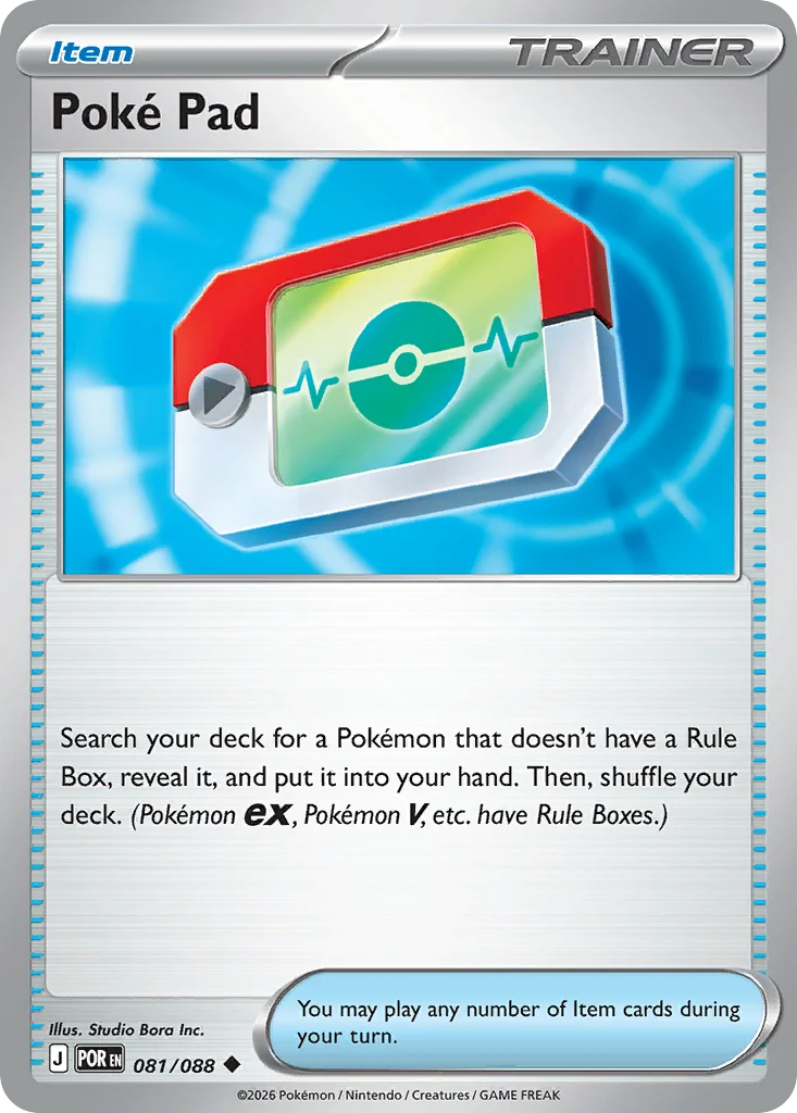 Poké Pad · Perfect Order