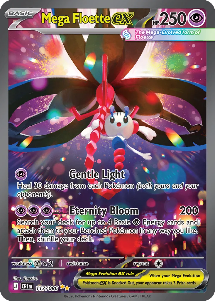 Mega Floette ex · Chaos Rising