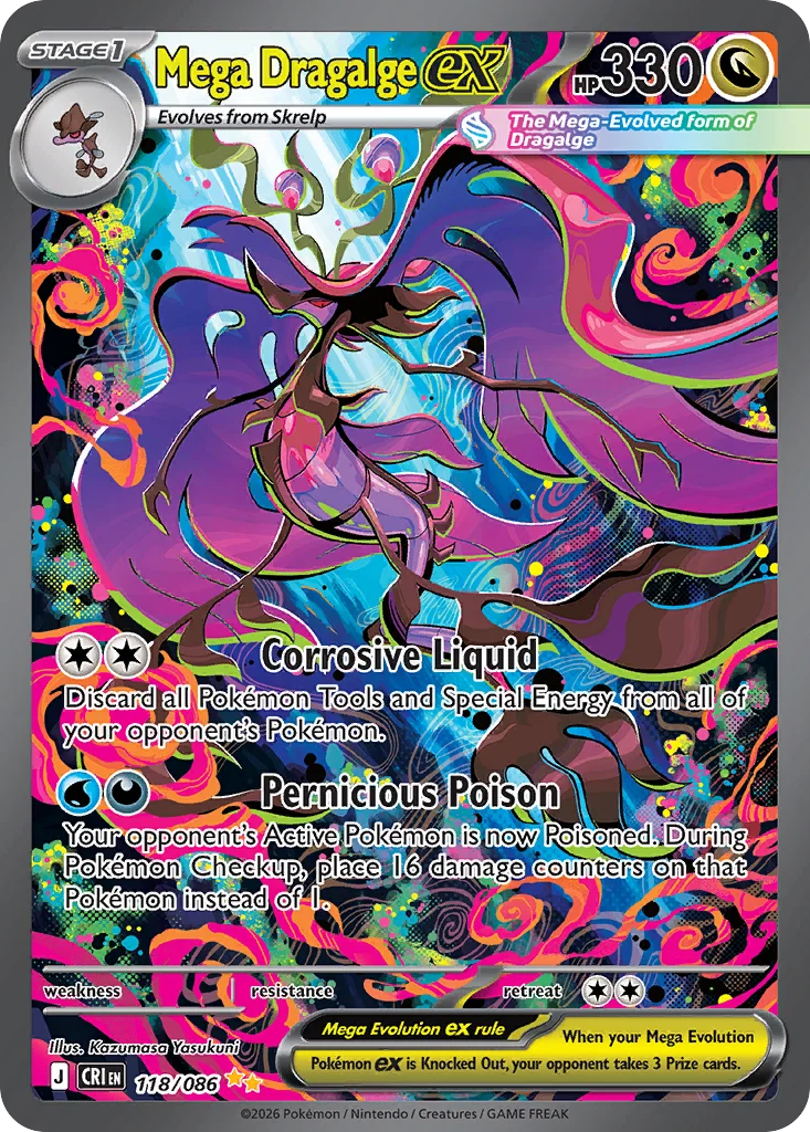 Mega Dragalge ex · Chaos Rising